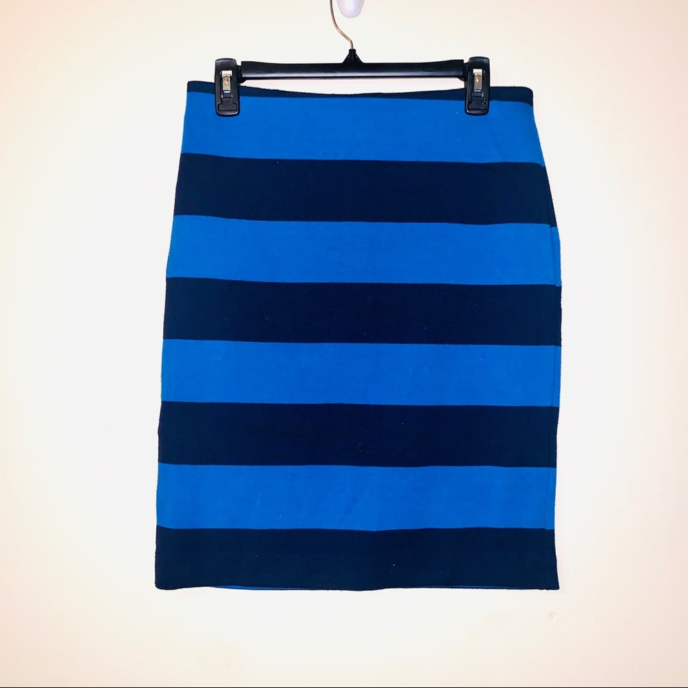 Merona Striped Pencil Skirt